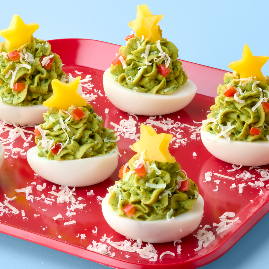 Guacamole Deviled Eggs